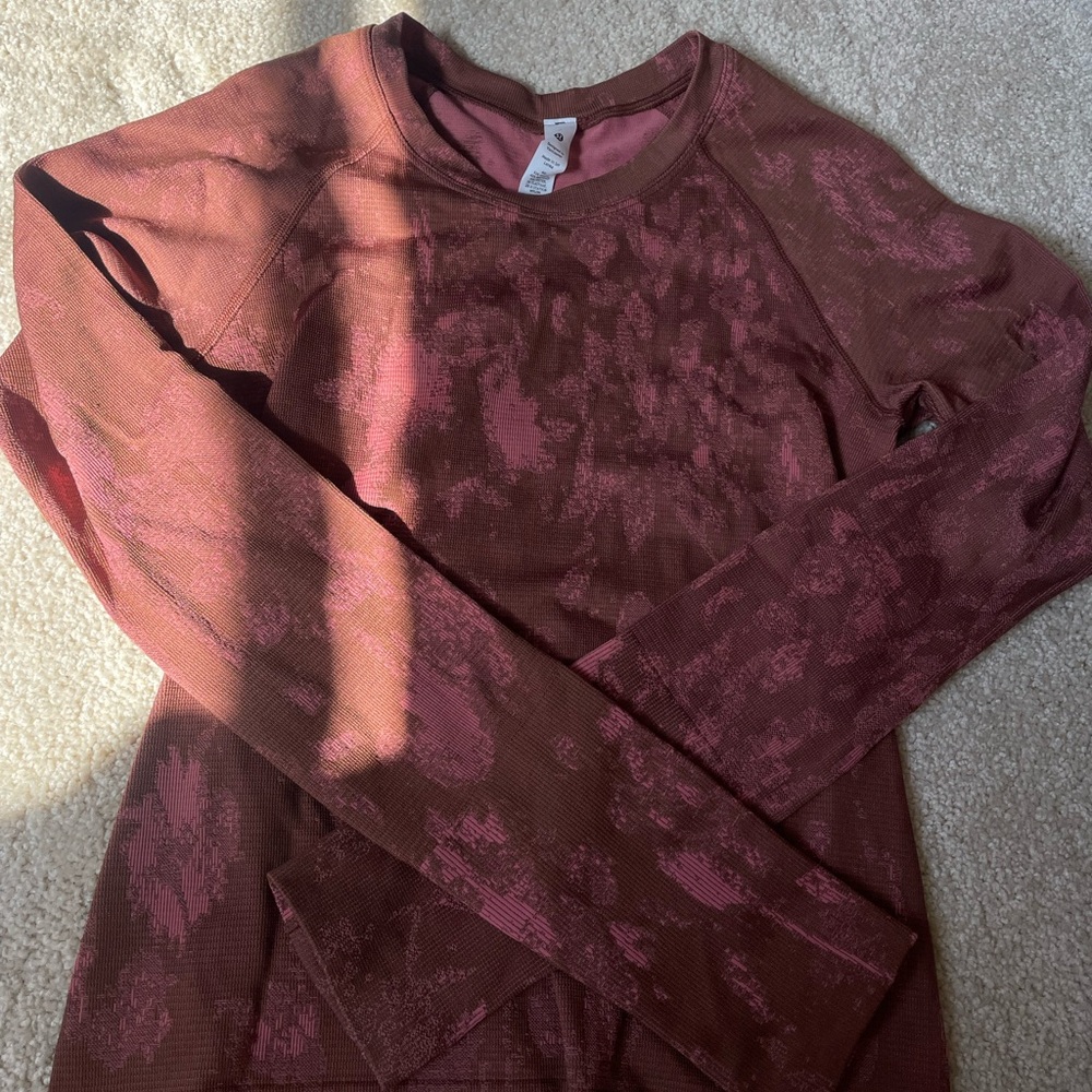 Lululemon Swiftly Tech Long Sleeve